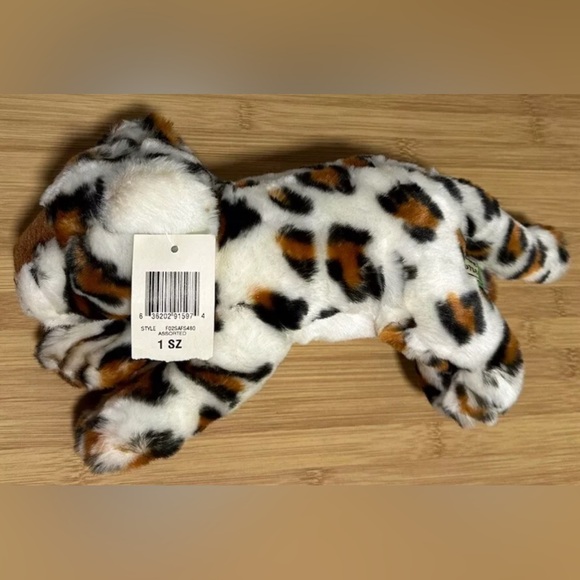 NWT Cute Plush Baby Cub LEOPARD CHEETAH Stuffed Animal 10" (13” Nose To Tail) - Picture 4 of 4